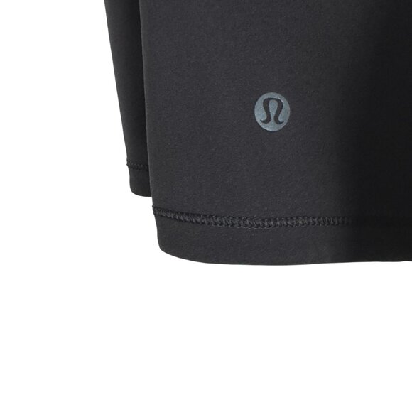 Lululemon Pace Rival Skirt Skort Size 8 Extra Long 17" Black Solid SS-2157 - Picture 5 of 11